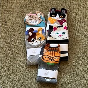 Cat Face Socks Collection
